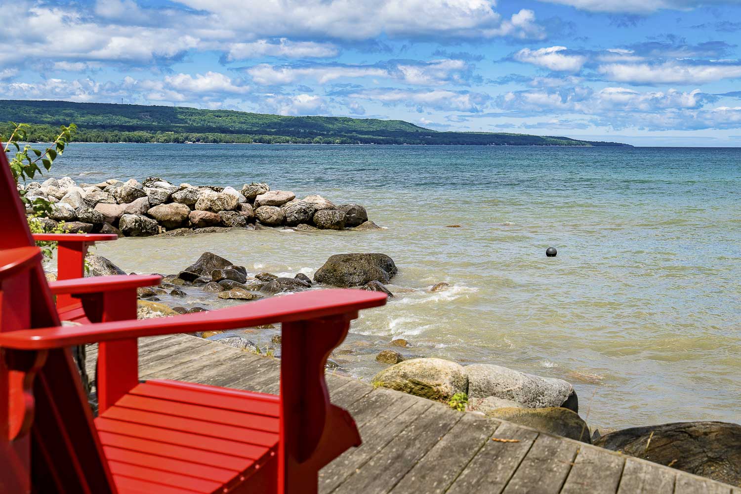 The Meaford Shoreline, enjoying a view from the dock