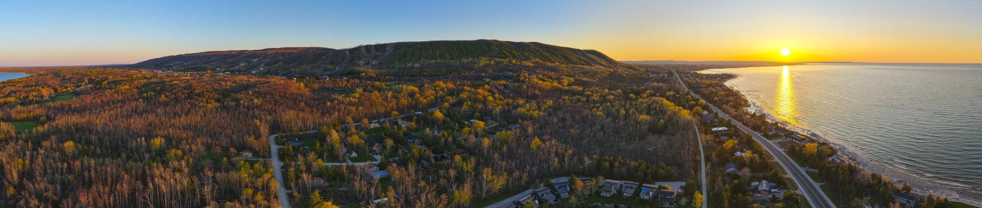 Sunset at Georgian Peaks