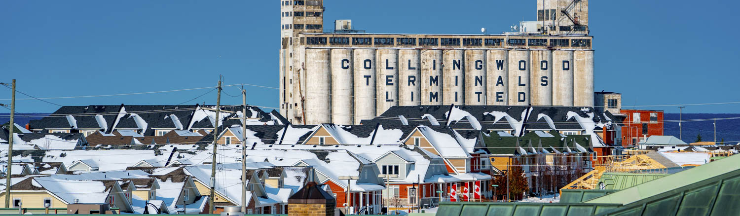 The Shipyards in Winter Time
