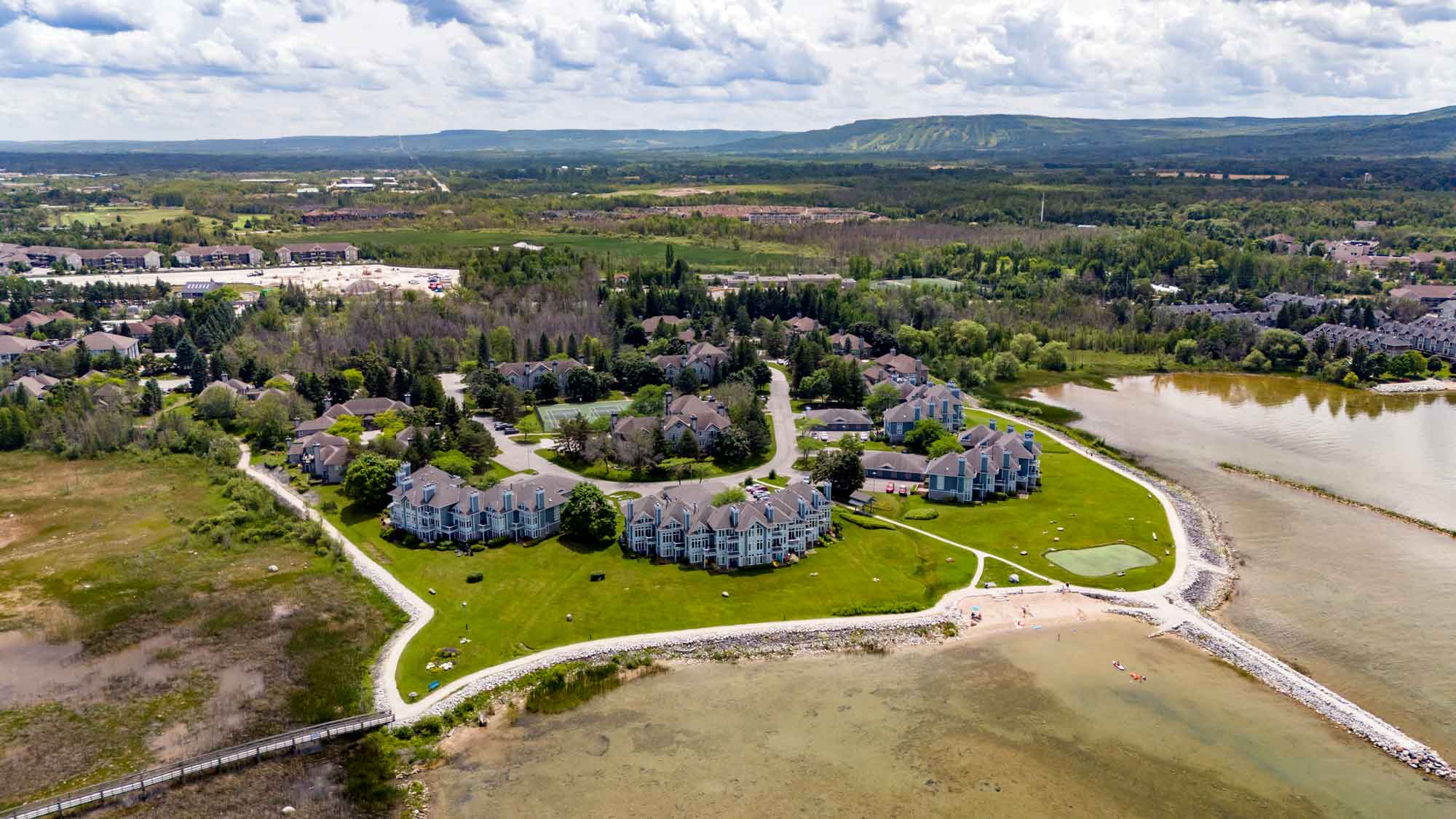 Aerial View of Lighthouse Point